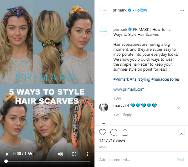 Primark-IGTV-Tutorial